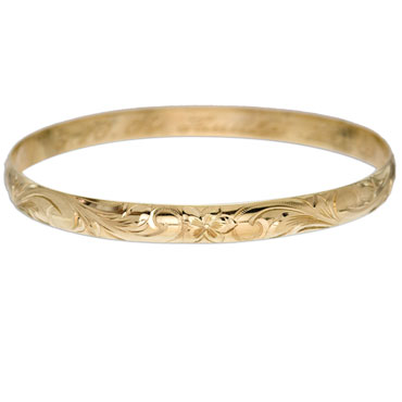 OGB001/ 6mm Barrel Bangle 1.5mm